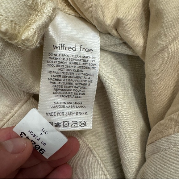 🌼DISCOUNTED NWT Women’s Wilfred Free Modern Cargo Pants Size 4 - Picture 5 of 11